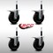 Service Caster 5'' SS Soft Rubber Swivel 3/4'' Expanding Stem Caster Set Total Lock Brake, 4PK SCC-SSEXTTL20S514-SRS-34-4 - alternate 4